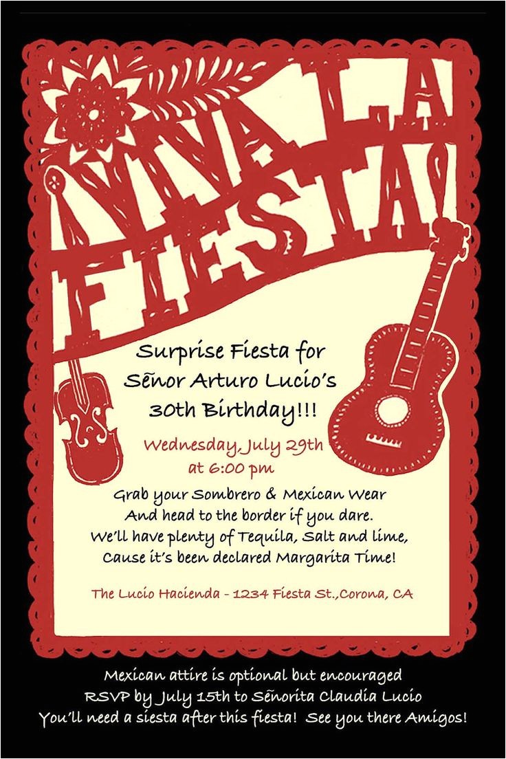 Paella Party Invitations Paella Party Invitation