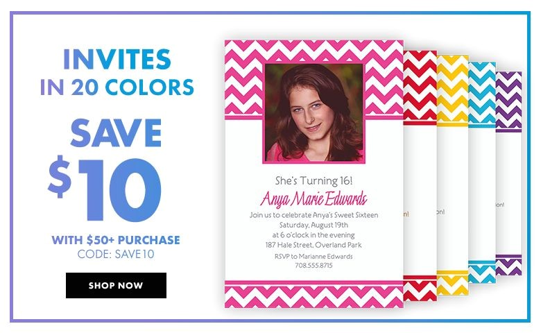 Party City Custom Invites Custom Invitations Personalized Invitations Party City