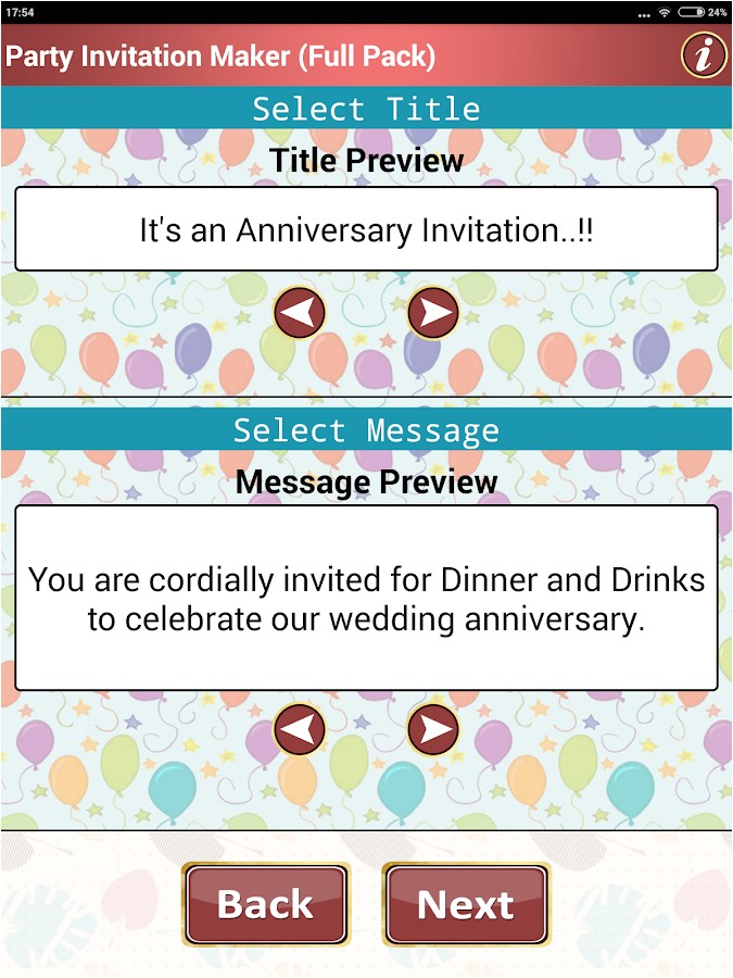 Party Invitation Maker App Make Party Invitation Cards android Apps On Google Play
