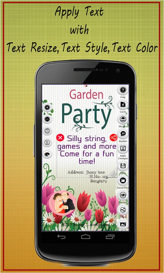 Party Invitation Maker App Party Invitation Card Maker android Apps On Google Play