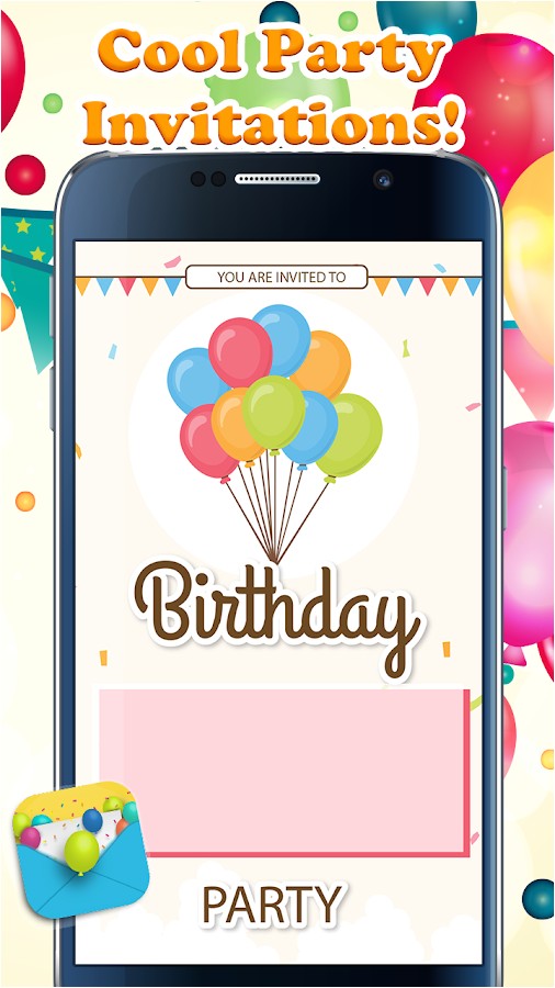 Party Invitation Maker App Party Invitation Cards Maker android Apps On Google Play