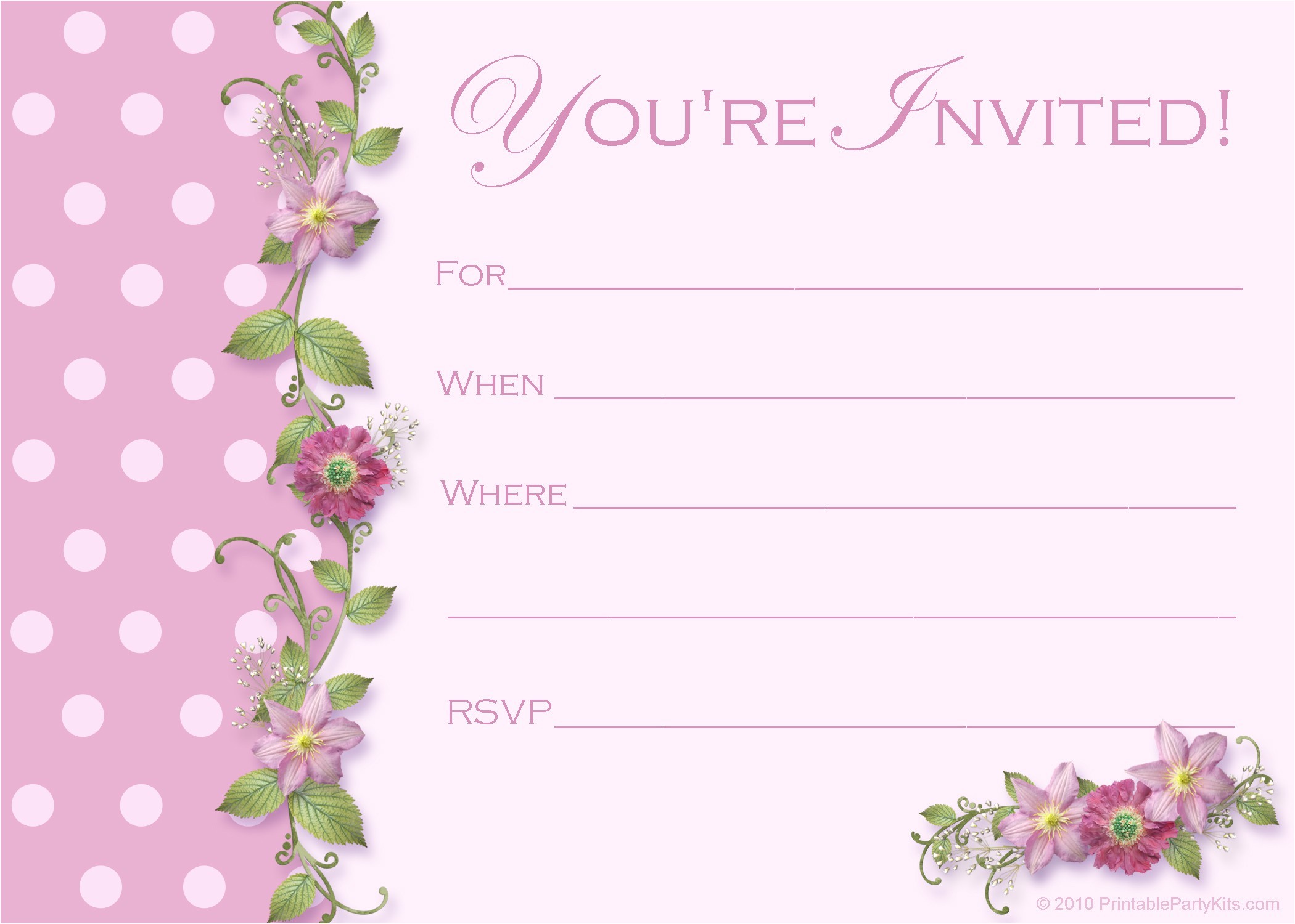 Party Invitation Templates with Photos Free Printable Party Invitations Templates Party Party Invitation Templates with Photos Free Printable Party Invitations Templates Party