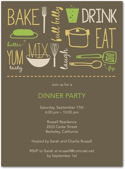 Party Invitation Wording Food 9 Best Images Of Potluck Invitation Wording Printable