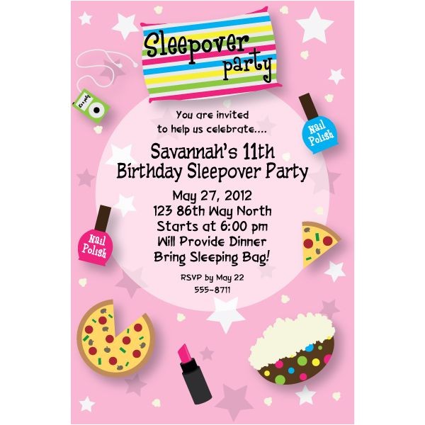Party Invitations Next Day Delivery 58 Best Slumber Party Images On Pinterest Birthdays