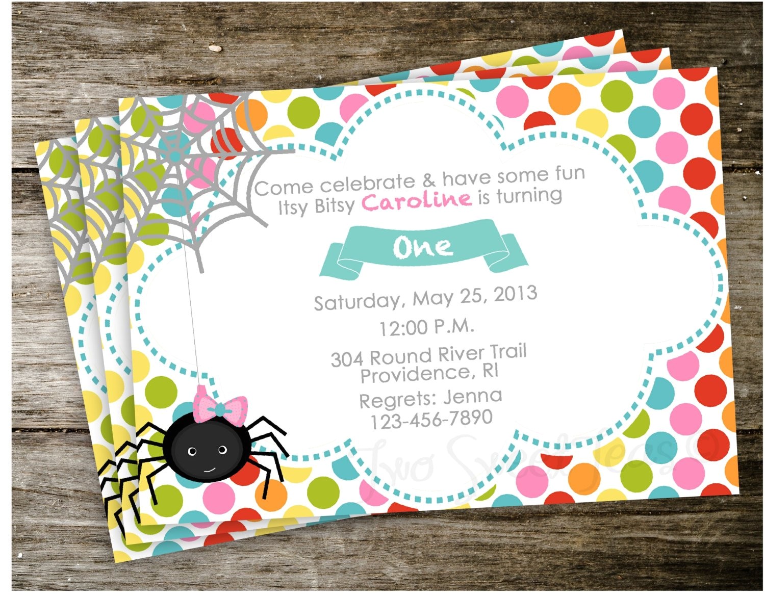 Party Rhymes Invitations Itsy Bitsy Spider Nursery Rhyme Invitation Birthday by