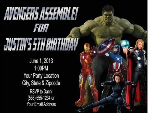 Personalized Avengers Birthday Party Invitations Avengers Birthday Party Invitations Personalized Custom Personalized Avengers Birthday Party Invitations Avengers Birthday Party Invitations Personalized Custom