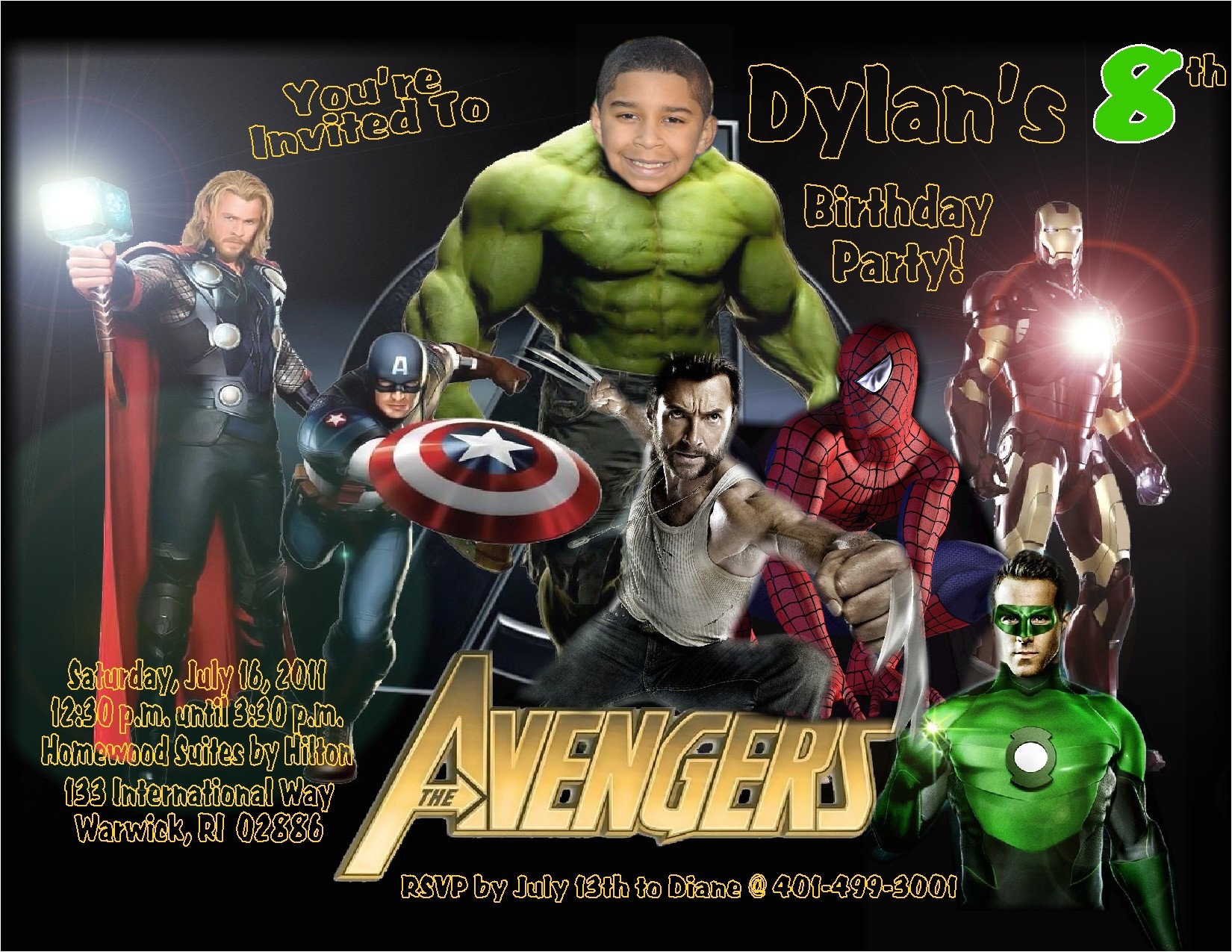 Personalized Avengers Birthday Party Invitations Boy Birthday Welcome to Grand Creations by Meme Personalized Avengers Birthday Party Invitations Boy Birthday Welcome to Grand Creations by Meme