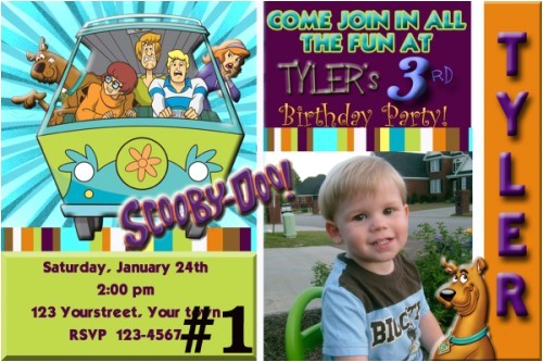 Personalized Scooby Doo Party Invitations Scooby Doo Personalized Photo Birthday Party Invitation Personalized Scooby Doo Party Invitations Scooby Doo Personalized Photo Birthday Party Invitation