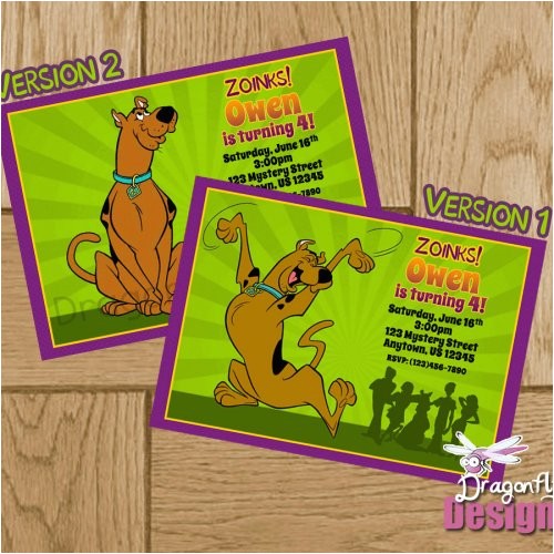 Personalized Scooby Doo Party Invitations Scooby Doo Printable Birthday Invitation Digital File Personalized Scooby Doo Party Invitations Scooby Doo Printable Birthday Invitation Digital File