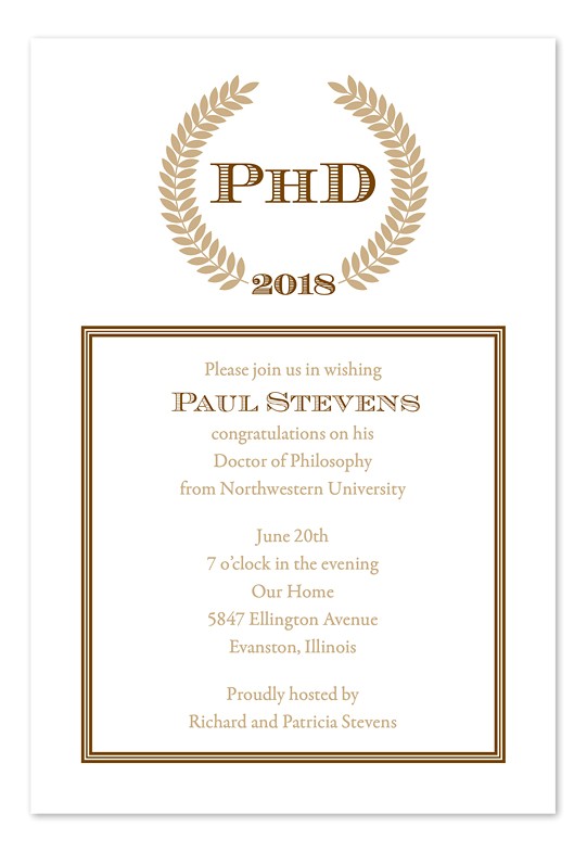 Phd Graduation Party Invitations Doctoral Graduation Invitations Party Invitations Ideas