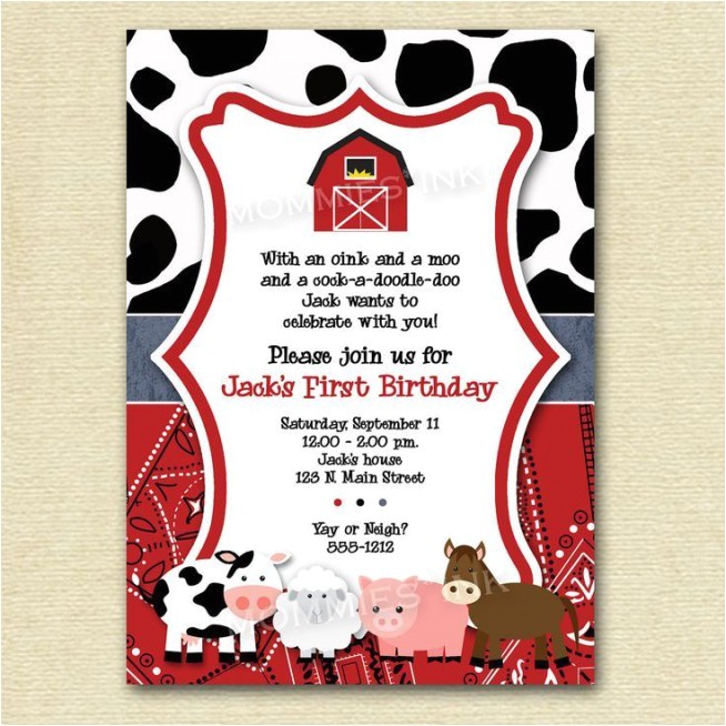 Pleasure Party Invitations Party Invitation Templates Farm Party Invitations