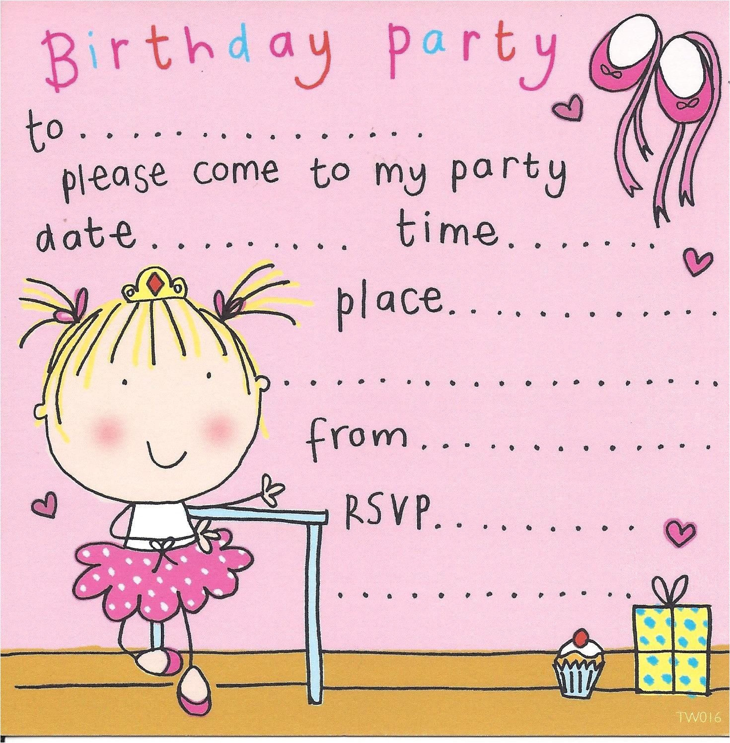 Pleasure Party Invitations Party Invitation Templates Kids Party Invitations