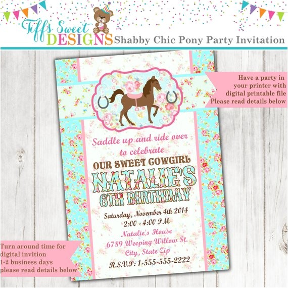 Pony Party Invites Free Printable Pony Invitation Horse Invitation Cowgirl Invitation