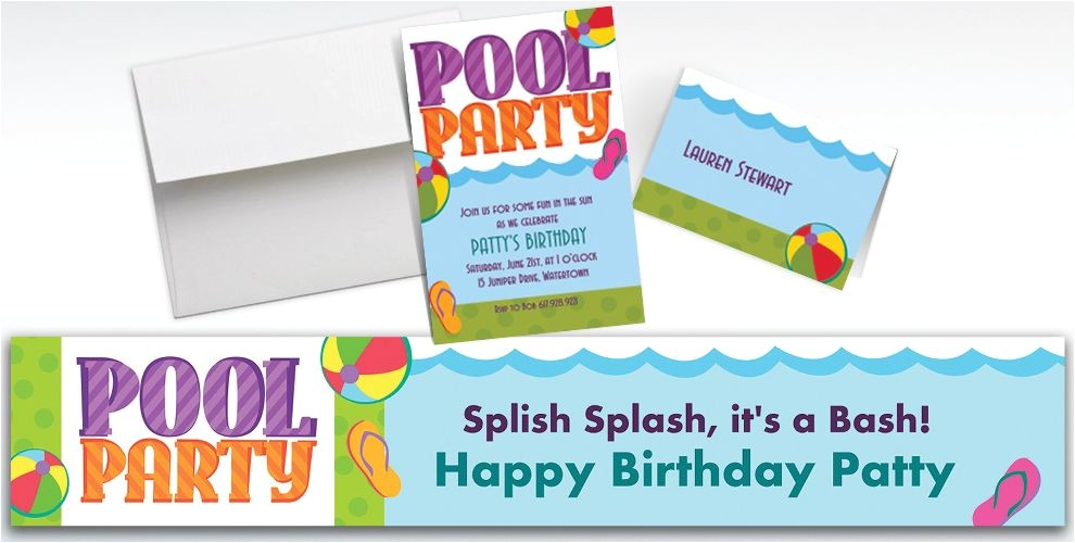 Pool Party Invitations Party City Custom Pool Party Invitations Thank You Notes Party City Pool Party Invitations Party City Custom Pool Party Invitations Thank You Notes Party City