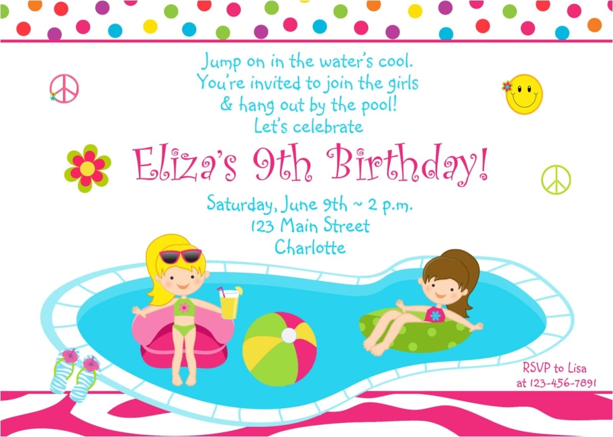 Pool Party Invitations Party City Pool Party Invitations Printable Pool Party Invitations Party City Pool Party Invitations Printable