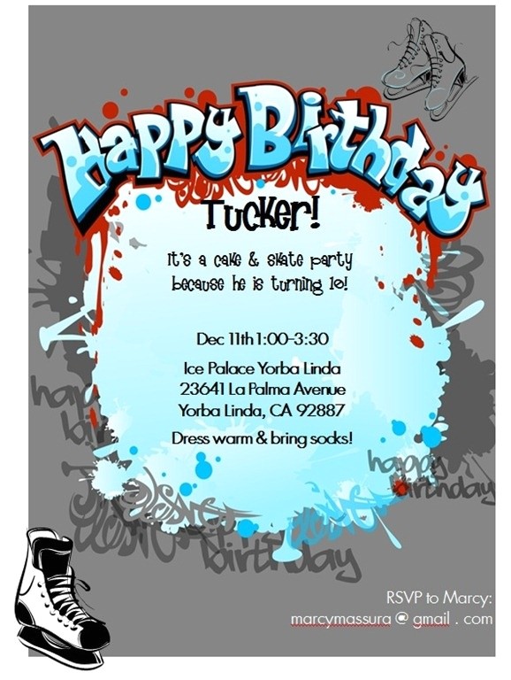 Printable Birthday Party Invitations for 12 Year Old Boy 17 Best Images About Rockstar Invitations On Pinterest