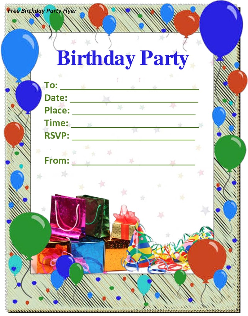 Printable Birthday Party Invitations for 12 Year Old Boy Birthday Invitation Templates Free Invitation Ideas