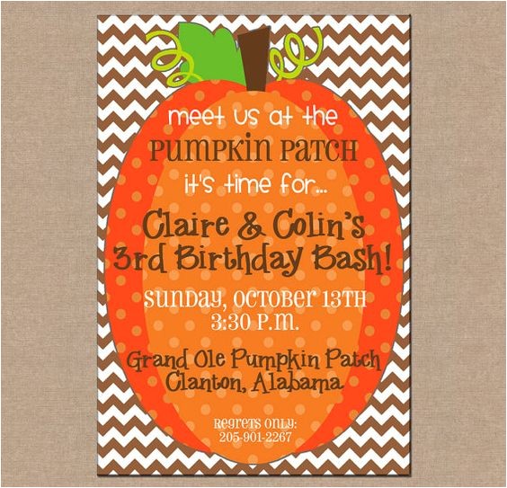 Pumpkin Patch Party Invitations Pumpkin Patch Birthday Party Invitations Cimvitation