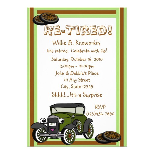 Re Gift Party Invitation Celebrate Retirement Gifts T Shirts Art Posters