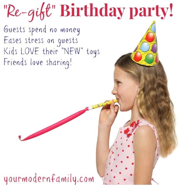 Re Gift Party Invitation Re Gift Birthday Party