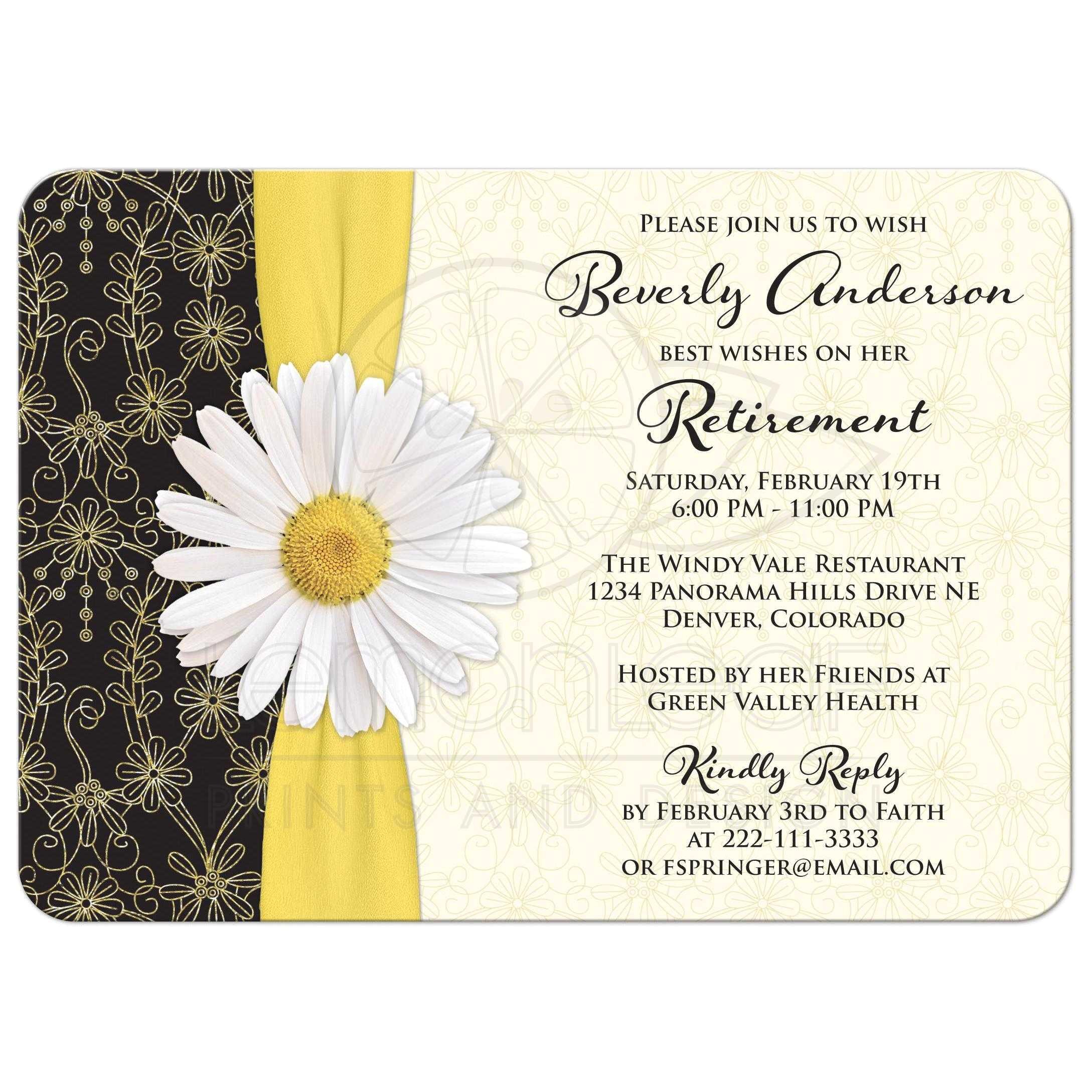 Retirement Party Invite Wording Retirement Party Invitation Wording Party Invitations