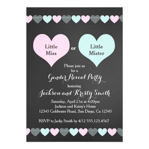 Revealing Party Invitations 17 Best Images About Gender Reveal Gifts On Pinterest