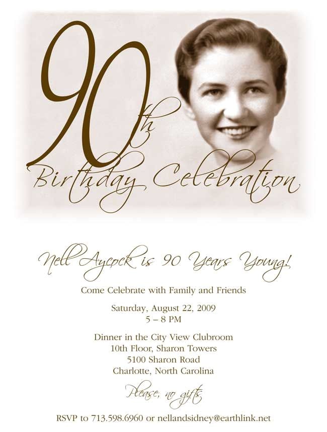 Sample Invitations for 90th Birthday Party Best 25 90th Birthday Invitations Ideas Only On Pinterest