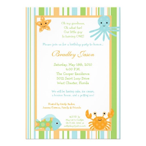 Sea Life Birthday Party Invitations 5×7 Ocean Sea Life Octopus Birthday Invitation 5 Quot X 7 Sea Life Birthday Party Invitations 5×7 Ocean Sea Life Octopus Birthday Invitation 5 Quot X 7