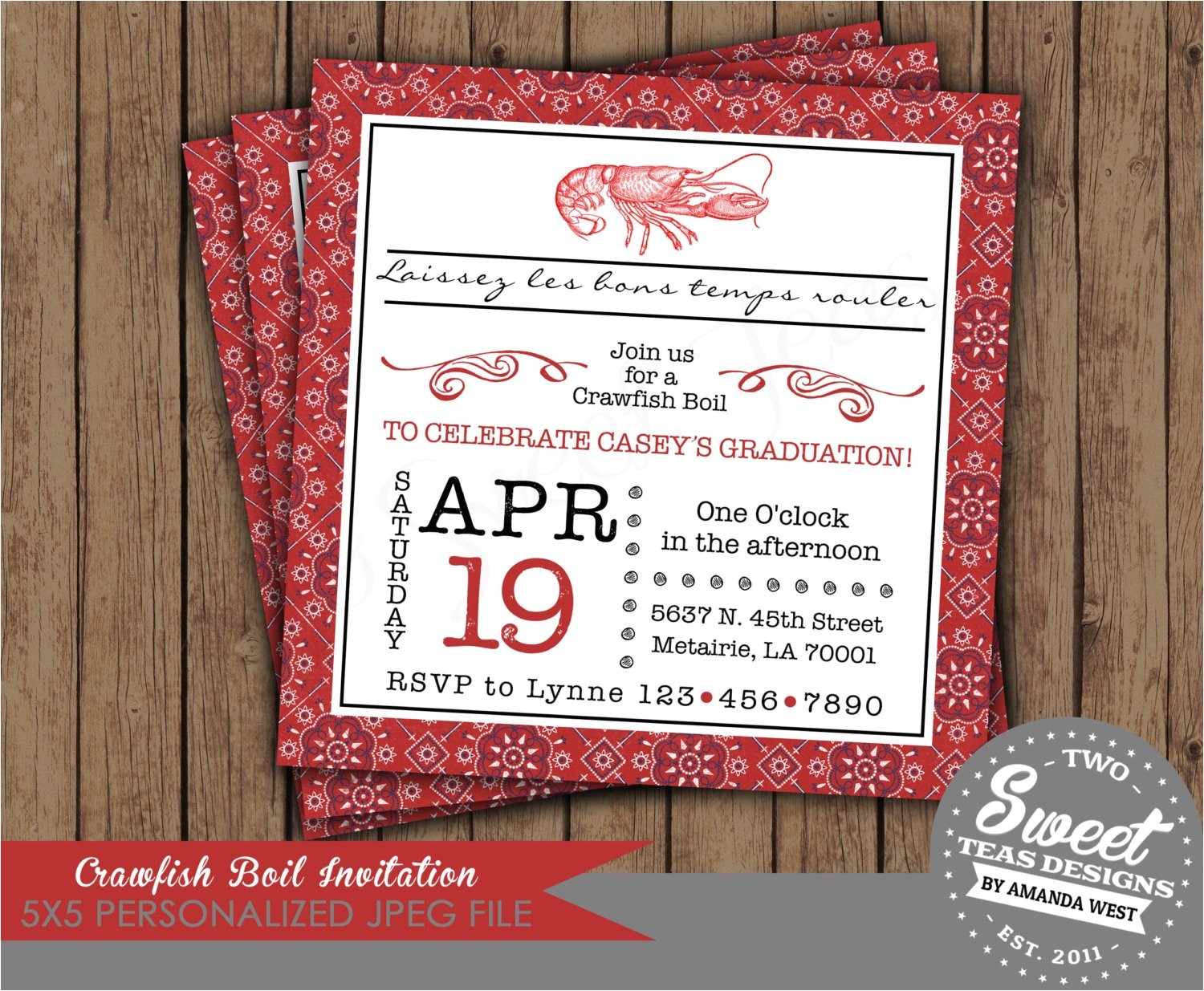 Seafood Boil Party Invitations Crawfish Boil Invitation Birthday Party Couple by 2sweetteas Seafood Boil Party Invitations Crawfish Boil Invitation Birthday Party Couple by 2sweetteas