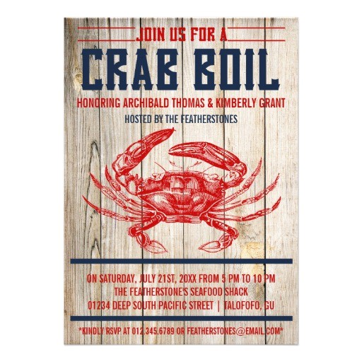 Seafood Boil Party Invitations Personalized Seafood Boil Invitations Seafood Boil Party Invitations Personalized Seafood Boil Invitations