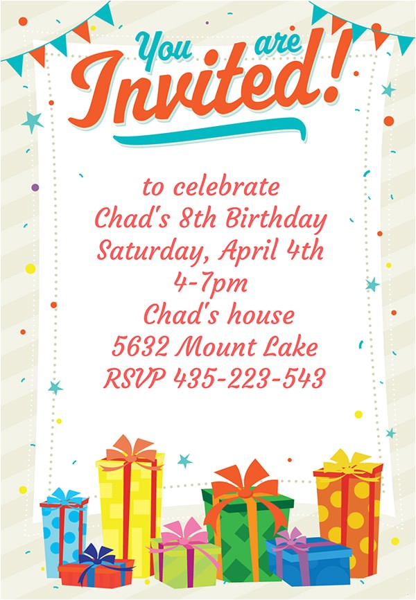 Send Party Invitations Online 10 Party Invitation Templates Freecreatives
