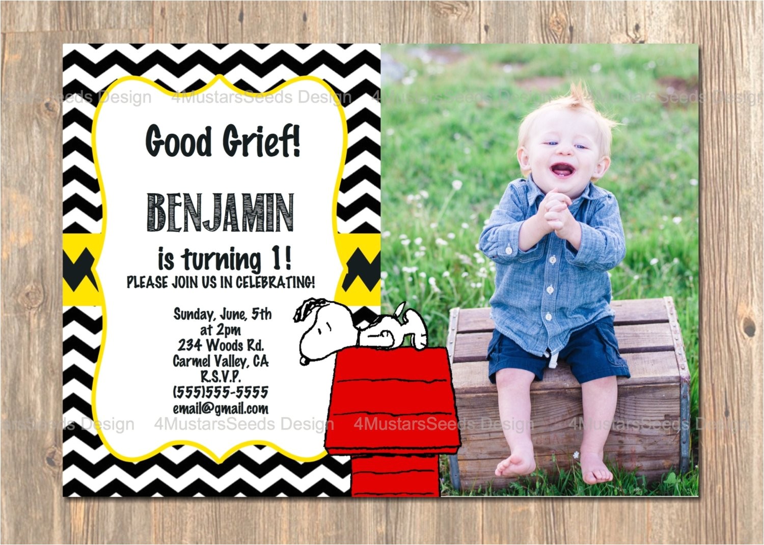 Snoopy Birthday Party Invitations Charlie Brown Birthday Invitation Snoopy for All Ages