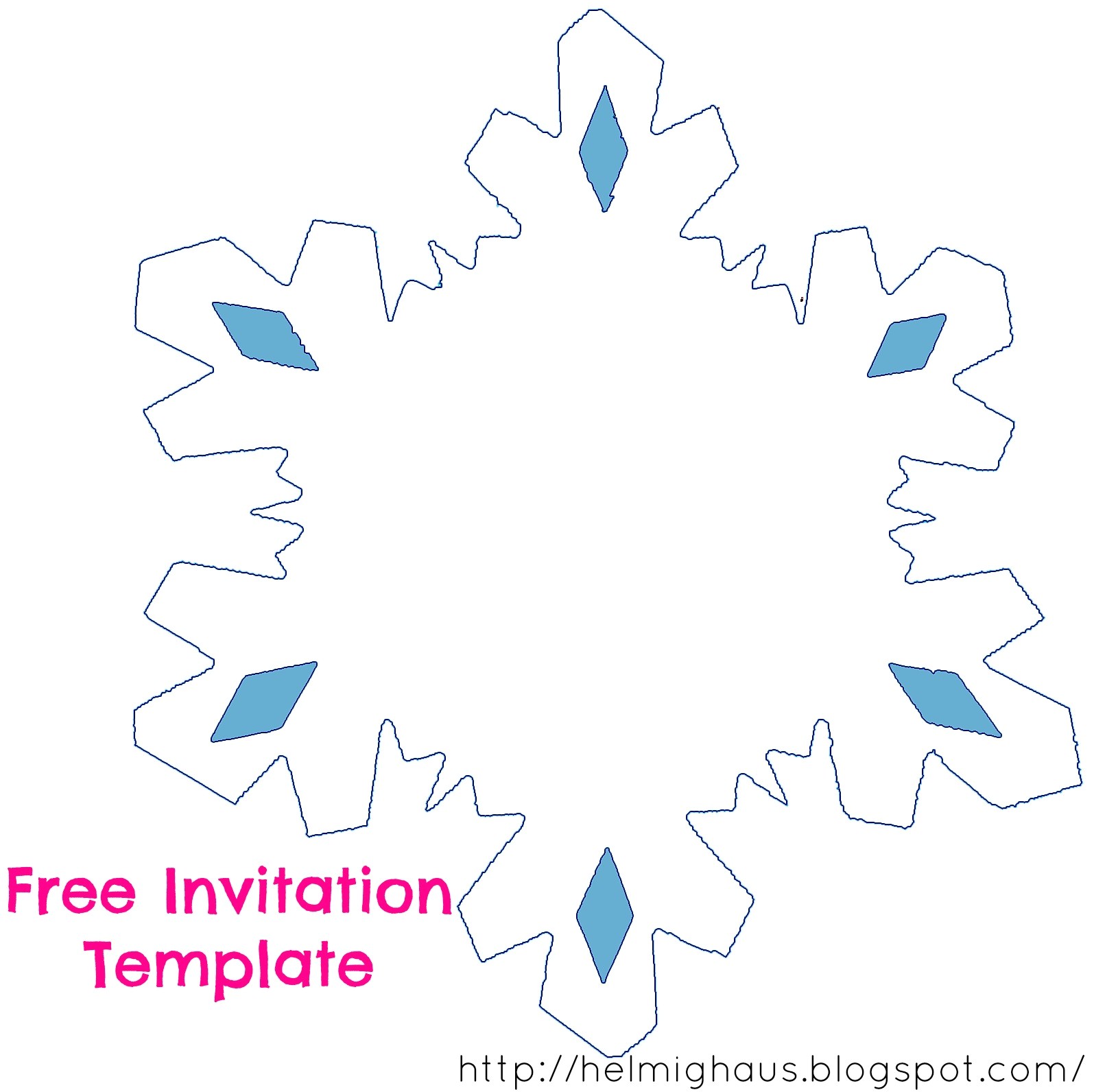 Snowflake Party Invitation Template Helmighaus Planning A Quinceanera Party Creating the