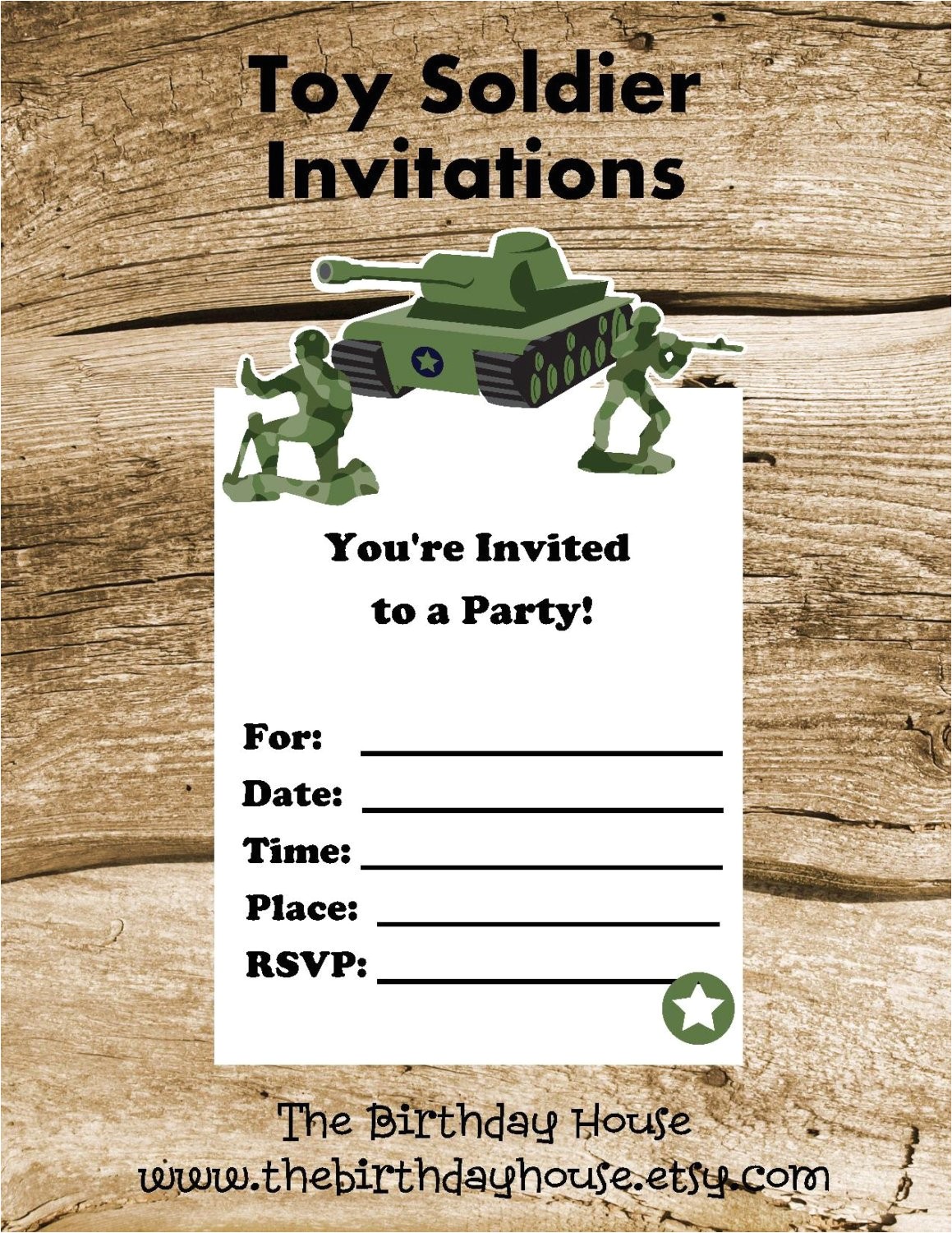 Soldier Birthday Party Invitations Army Party Set Of 8 toy soldier Invitations by the Birthday Soldier Birthday Party Invitations Army Party Set Of 8 toy soldier Invitations by the Birthday