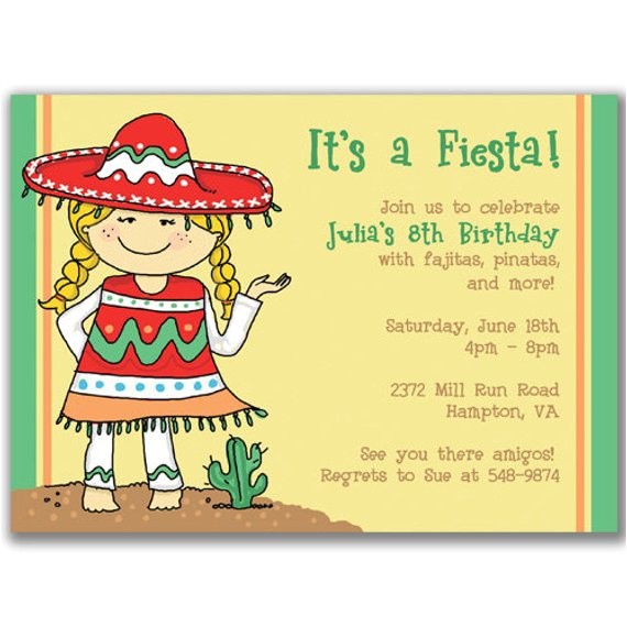 Spanish Christmas Party Invitations Fiesta Party Invitations In Spanish Www Imgkid Com the