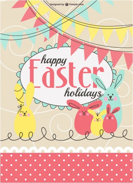 Spring Party Invitation Templates Free Easter Party Invitation Template Vector Free Download