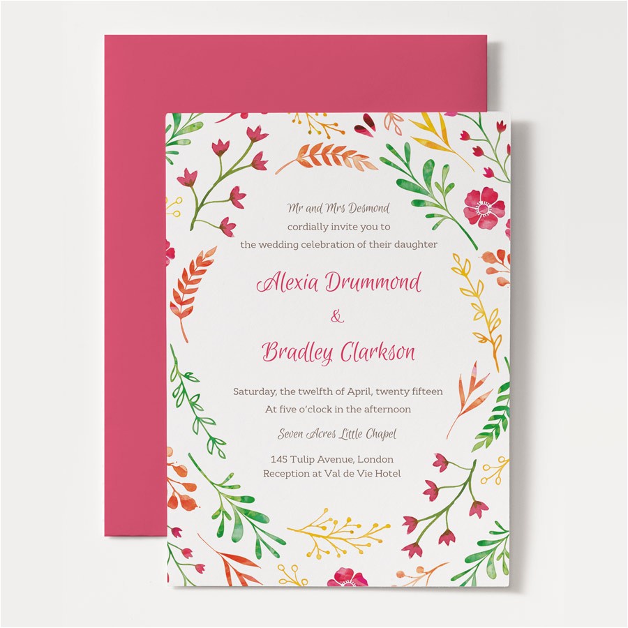 Spring Party Invitation Templates Free Spring Invitation Templates