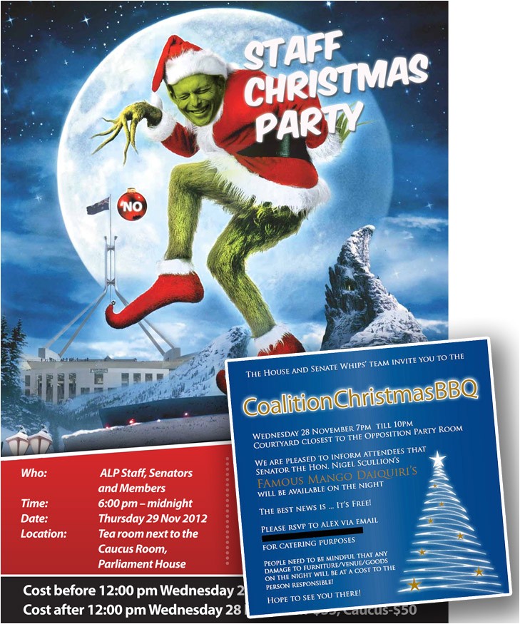 Staff Christmas Party Invite Dissecting Leftism 11 11 2012 11 18 2012 Staff Christmas Party Invite Dissecting Leftism 11 11 2012 11 18 2012