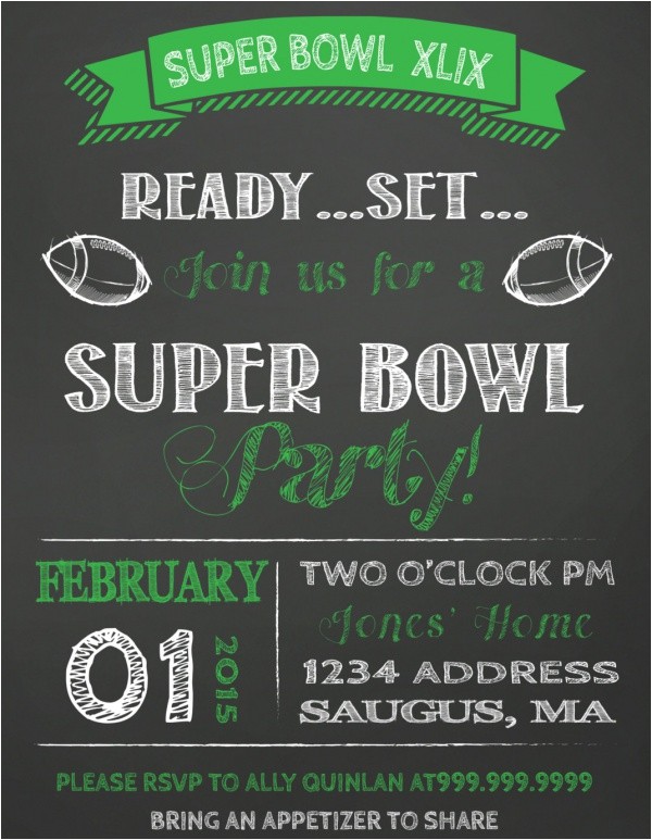 Superbowl Party Invitations 21 Super Bowl Invitation Designs Psd Vector Eps Jpg