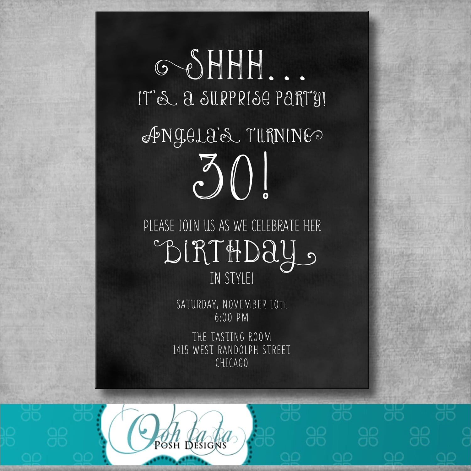 Surprise Birthday Party Invitations Templates Free Download Free Printable Surprise Party Invitation Template
