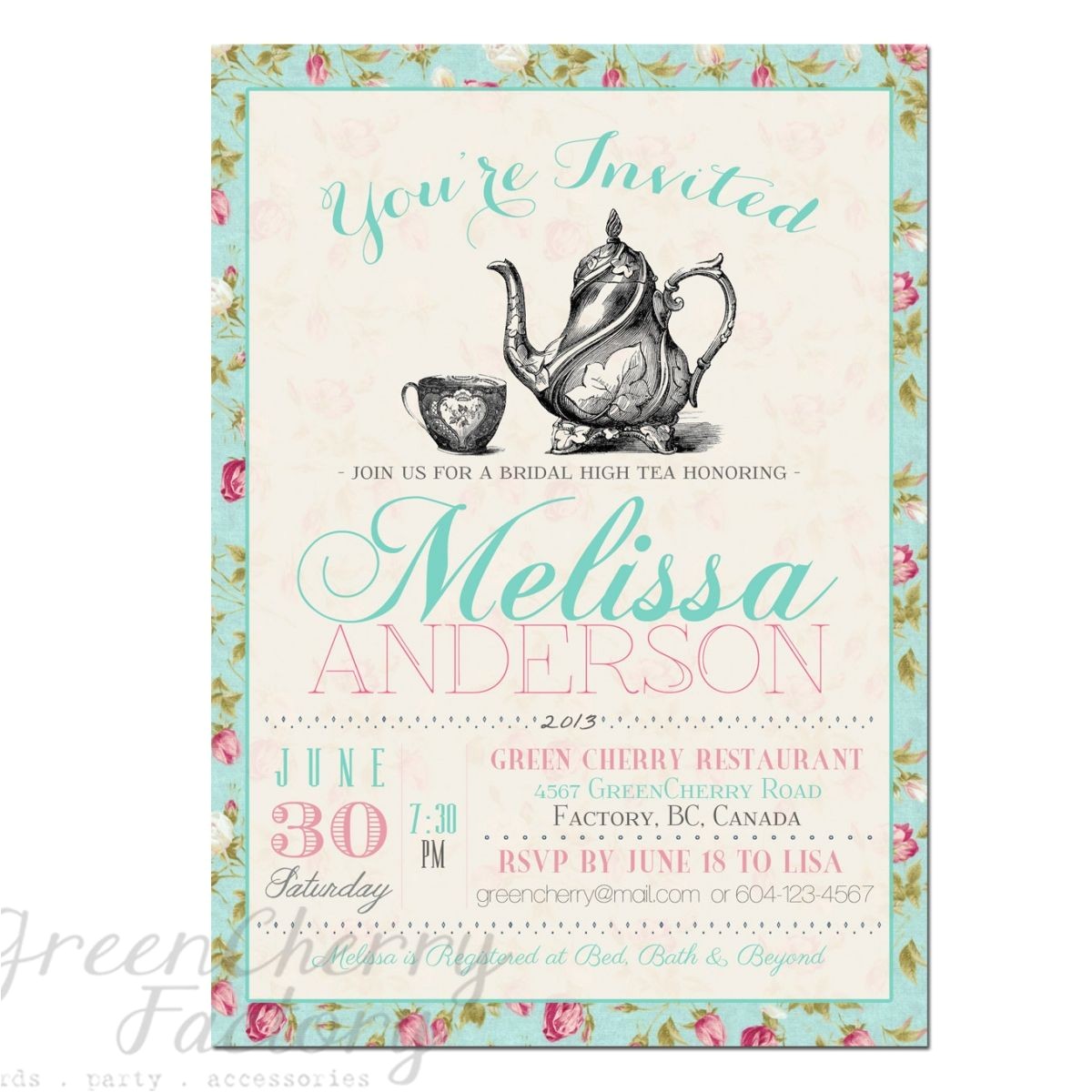 Tea Party Baby Shower Invitation Templates Tea Party Invitation Templates to Print Free Printable Tea Party Baby Shower Invitation Templates Tea Party Invitation Templates to Print Free Printable