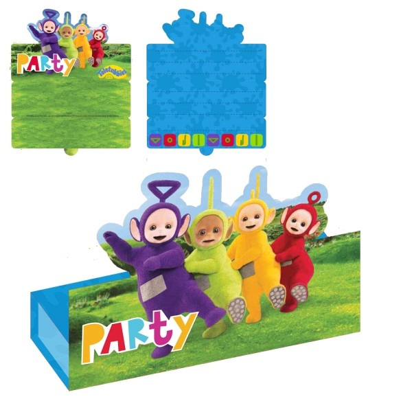 Teletubbies Party Invitations