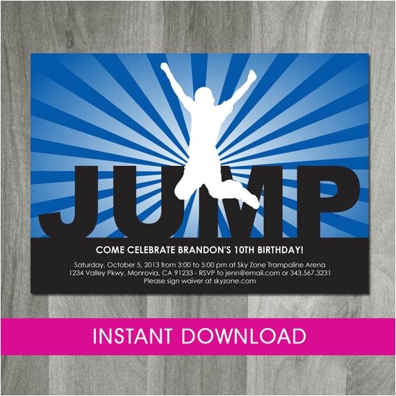 Trampoline Party Invitations Free Trampoline Party Self Editable Trampoline by Trampoline Party Invitations Free Trampoline Party Self Editable Trampoline by