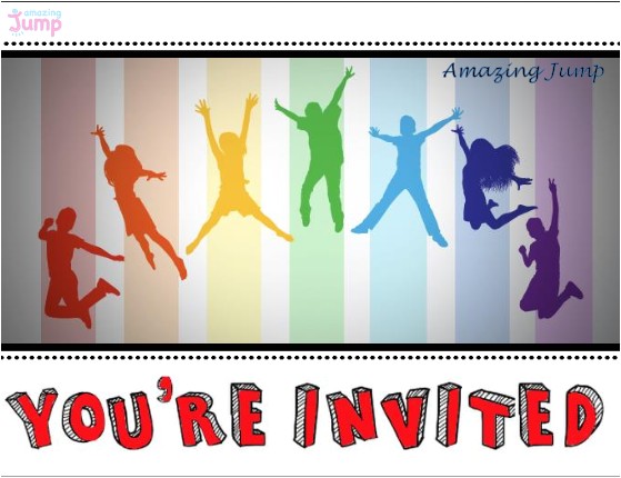 Trampoline Party Invitations Free We Have Free Amazing Jump Invitation Printables On Our Trampoline Party Invitations Free We Have Free Amazing Jump Invitation Printables On Our