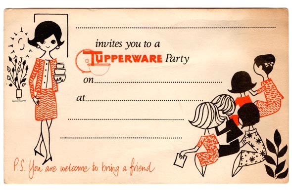 Tupperware Party Invitations Tupperware Party for Bridal Shower Tupperware