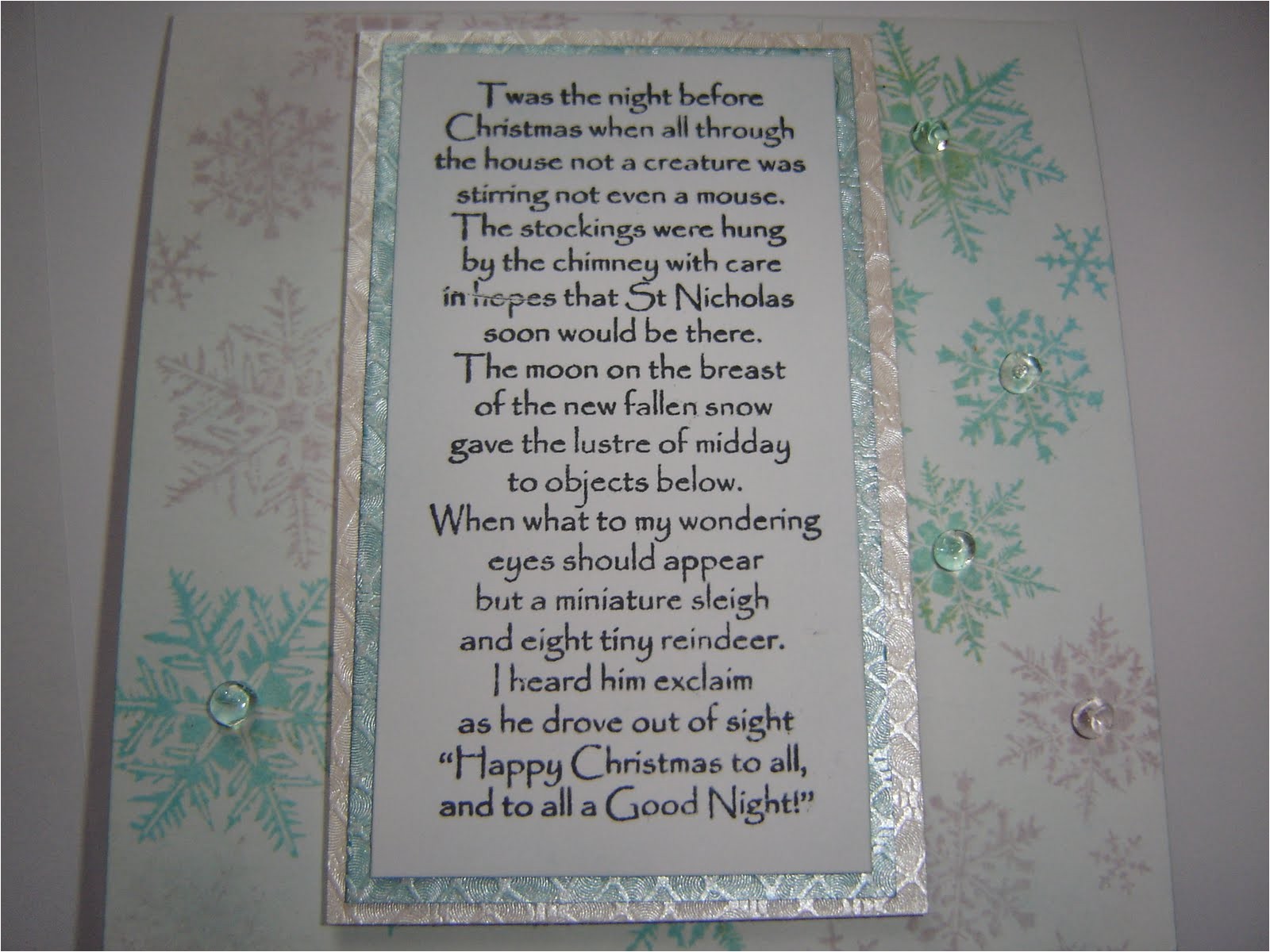 Twas the Night before Christmas Party Invitation Twas the Night before Christmas Additional Information