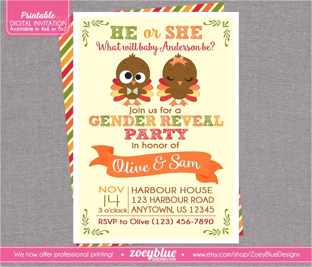 Twin Gender Reveal Party Invitations Twin Gender Reveal Invitations Digital Twin Gender Reveal Party Invitations Twin Gender Reveal Invitations Digital