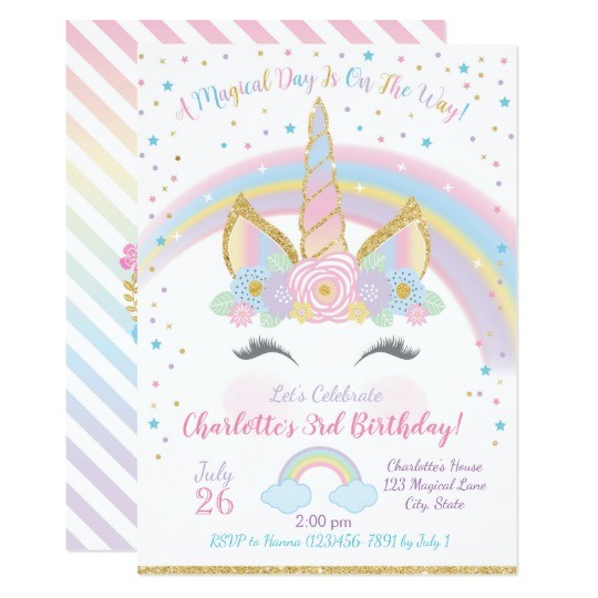 Unicorn Party Invitation Wording Unicorn Birthday Invitation Unicorn Party Invite Zazzle Com Unicorn Party Invitation Wording Unicorn Birthday Invitation Unicorn Party Invite Zazzle Com