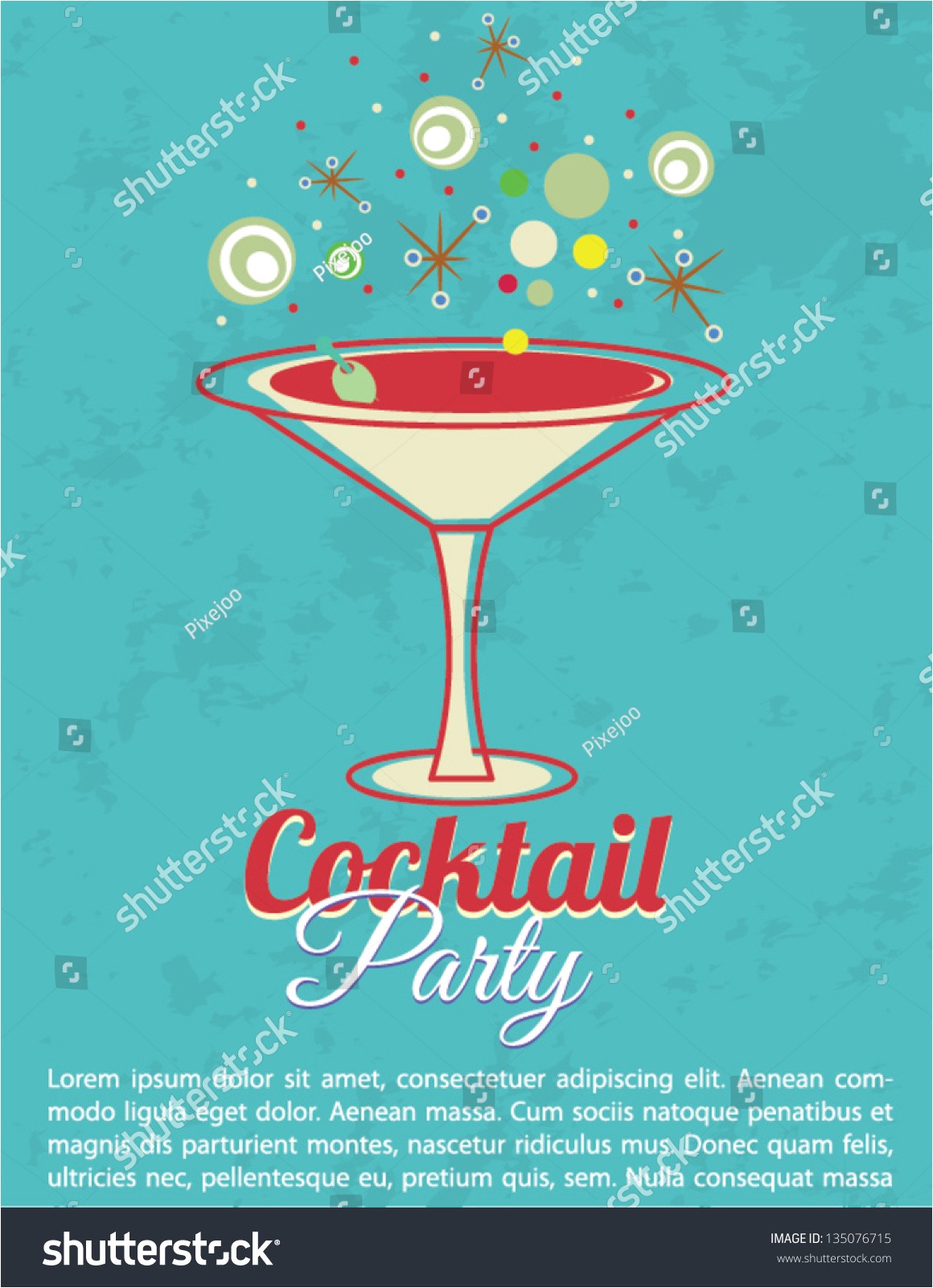 Vintage Cocktail Party Invitations Vintage Cocktail Party Invitation Poster Stock Vector Vintage Cocktail Party Invitations Vintage Cocktail Party Invitation Poster Stock Vector