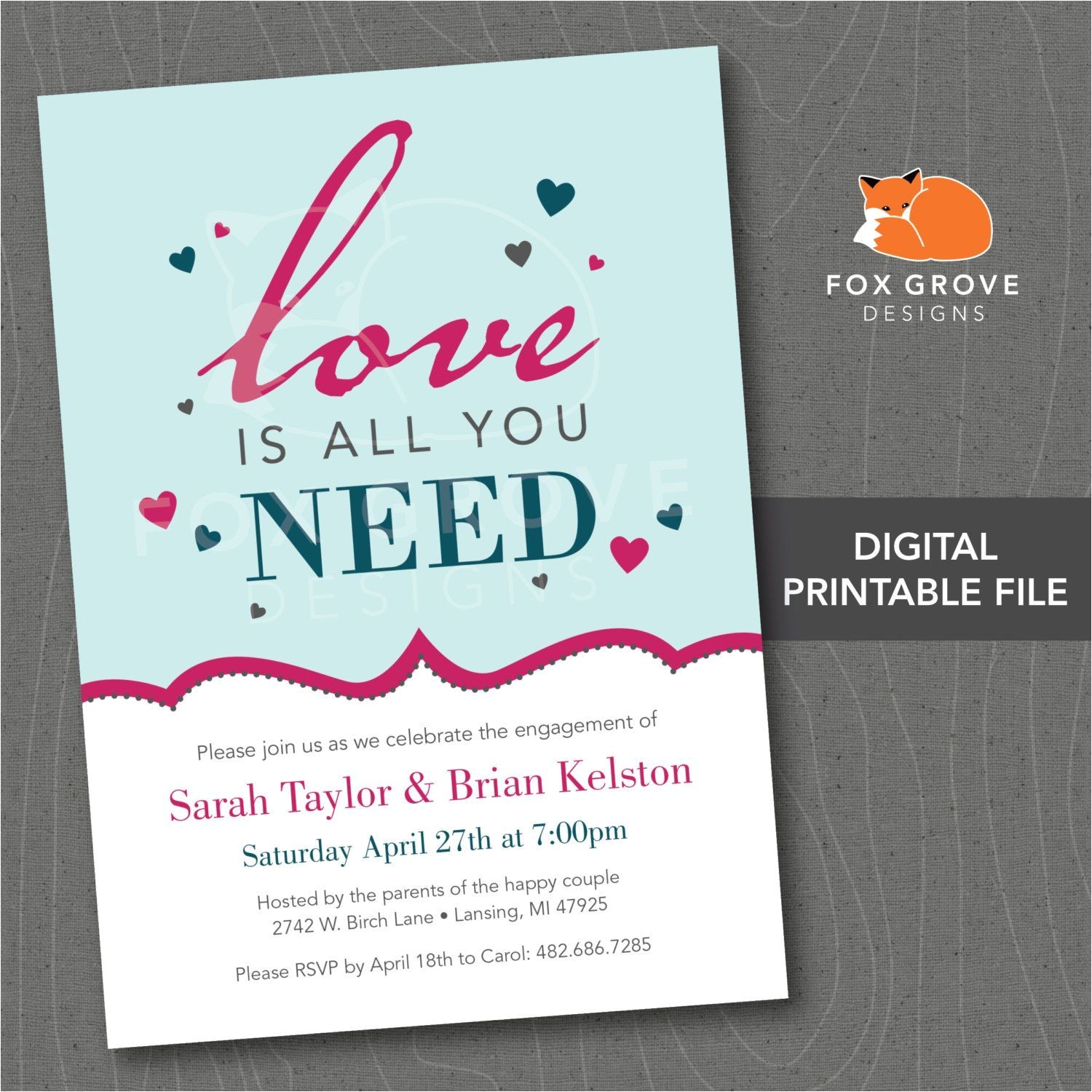 Vista Print Birthday Party Invitations Engagement Party Invitations Engagement Party